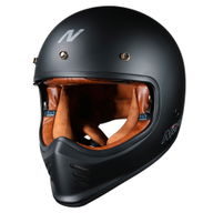 MX502 Moto Helmet Satin Black