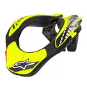 Youth Neck Support Black Yellow Fluo
