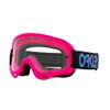Oakley Oakley O-Frame MX Goggles - Pink Splatter Clear Lens - Thumbnail 1