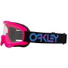 Oakley Oakley O-Frame MX Goggles - Pink Splatter Clear Lens - Thumbnail 2