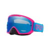 Oakley Oakley O-Frame 2.0 Heritage Goggles - Pink Blue Crackle Black Ice Iridium Lens - Thumbnail 1