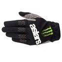Raptor Gloves Black Bright Green