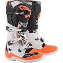 Tech 5 Boots White Black Orange Fluo