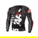 Sequence Protector Jacket LS Black White Red