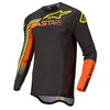 Alpinestars Alpinestars Supertech Blaze Jersey Black Orange Yellow Fluo - Thumbnail 1