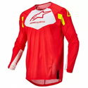 Techstar Factory Jersey Red Fluo White Yellow Fluo