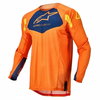 Alpinestars Alpinestars Techstar Factory Jersey Orange Dark Blue Warm Yellow - Thumbnail 1