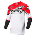 Racer Flagship Jersey White Red Fluo Black