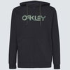 Oakley Oakley Teddy Full Zip Hoodie Black - Thumbnail 1