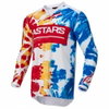 Alpinestars Alpinestars Racer Squad MX Jersey White Red Yellow Turquoise Blu - Thumbnail 1