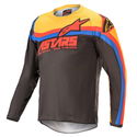 Racer Venom Youth Jersey Black Bright Red Orange