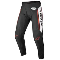 Racer Flagship Pants Black White Red Fluo