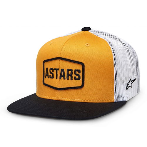Alpinestars Framed Trucker Hat Gold Black White