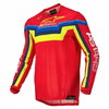 Alpinestars Alpinestars Techstar Quadro Jersey Bright Red Yellow Blue - Thumbnail 1