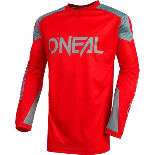 Oneal Matrix Ridewear Jersey Red Grey Size: Mens UK - M