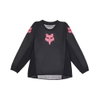 Fox Fox Kids Girls Blackout Jersey Black Black - Thumbnail 1