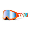 Strata Goggle Orange Mirror Blue Lens