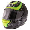 Arai RX7-V Crutchlow Yellow Full Face Motorcycle Helmet Front Left                                                                                                                                                                                             