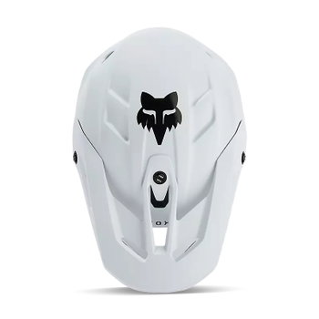 Fox Fox V3 Solid Helmet MX24 Matt White