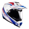 UFO UFO Aries Helmet White Red Blue - Thumbnail 2