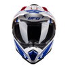 UFO UFO Aries Helmet White Red Blue - Thumbnail 3