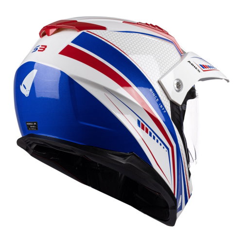 UFO UFO Aries Helmet White Red Blue