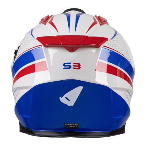 UFO UFO Aries Helmet White Red Blue