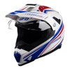UFO UFO Aries Helmet White Red Blue - Thumbnail 8