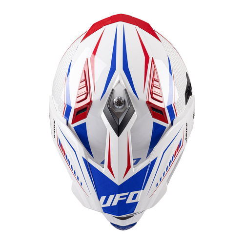 UFO UFO Aries Helmet White Red Blue