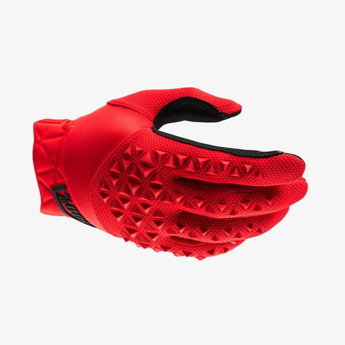 100% Airmatic Gloves Red Black