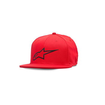 Alpinestars Ageless Flat Hat Red Size: L-XL