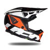 UFO UFO Echus Helmet Matt White Orange Black - Thumbnail 3