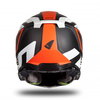 UFO UFO Echus Helmet Matt White Orange Black - Thumbnail 5