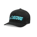Angle Blaze Hat Black Turquoise