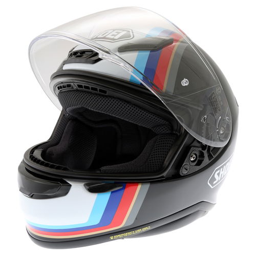 Shoei NXR Recounter TC-10 Full Face Motorcycle Helmet Open                                                                                                                                                                                                     