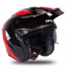 UFO UFO Sheratan Helmet Black Red - Thumbnail 1