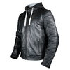 BKS BKS Vulcan Leather Jacket Black - Thumbnail 1