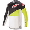 Alpinestars Alpinestars Techstar Factory Jersey Black Yellow Fluo Off White - Thumbnail 1