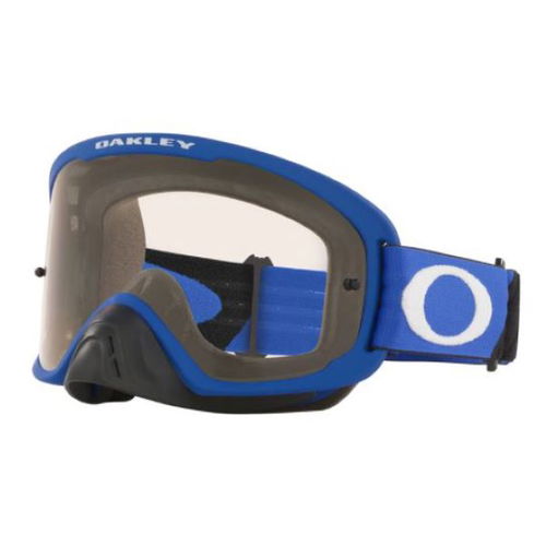 Oakley O Frame 2 Pro MX Goggles - Tuff Blocks Blue Black/Clear Lens