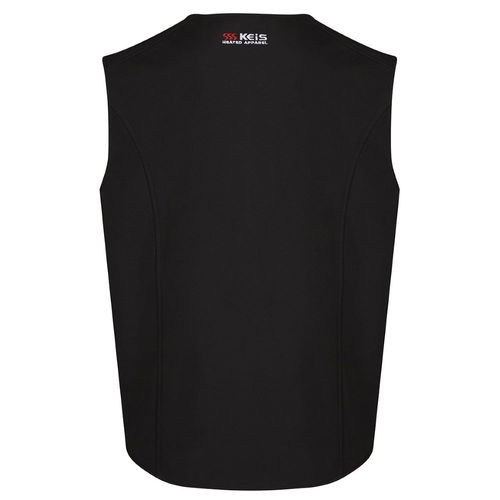 Keis V501RP Premium Heated Vest Black Red Size: UK - 36