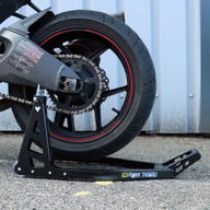 Aluminium Rear Paddock Stand Black