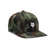 Fox Fox Head Camo Tech Flexfit Hat Green Camo - Thumbnail 1