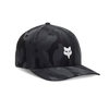 Fox Fox Head Camo Tech Flexfit Hat Black Camo - Thumbnail 1