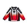 Fox Fox Kids 180 Lean Jersey MX25 Fluorescent Red - Thumbnail 1