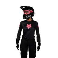 Womens Blackout Jersey MX25 Black