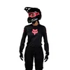 Fox Fox Womens Blackout Jersey MX25 Black - Thumbnail 2
