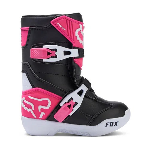 Fox Fox Kids Comp Boots MX25 Black Pink