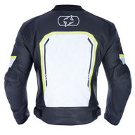 Strada Mens Sports Jacket Black White Fluo