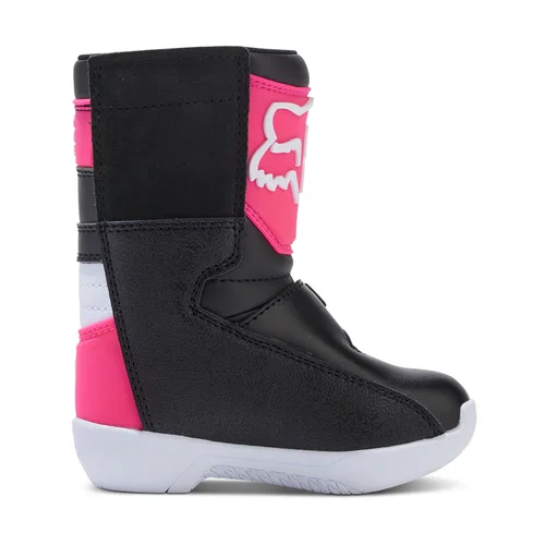 Fox Fox Kids Comp Boots MX25 Black Pink