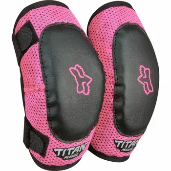 PeeWee Titan Youth Elbow Guard Black Pink